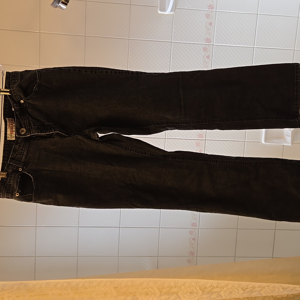 Faded Glory Black bootcut jeans. Size 12P